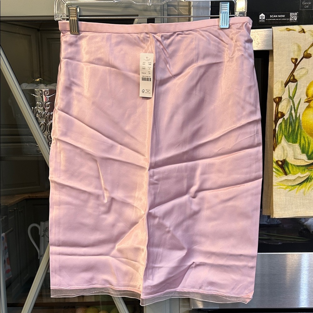 J. Crew Lavender Slip Skirt